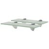 vidaXL Floating Shelves 2 pcs Glass 30x10 cm 8 mm