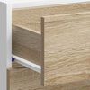 vidaXL Kitchen Base Cabinet Lyon Sonoma Oak Engineered Wood