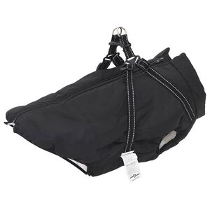 vidaXL Dog Coat Black L44