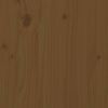 vidaXL Wall Cabinet Honey Brown 30x30x100 cm Solid Pinewood
