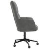 vidaXL Relaxing Chair Dark Grey Velvet