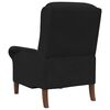 vidaXL Armchair Black 76 x 94 x 102 cm Velvet