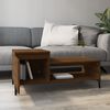 vidaXL Coffee Table Brown Oak 100x50x45 cm Engineered Wood