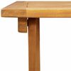 vidaXL Garden Table Folding Natural 60 x 60 x 72 cm Solid Acacia Wood