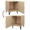 vidaXL Bedside Cabinets 2 pcs Sonoma Oak Engineered Wood