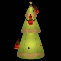 vidaXL Inflatable Christmas Tree with LEDs 500cm