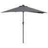 vidaXL Garden Parasol Anthracite 294 x 150 x 223 cm