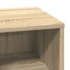 vidaXL Bedside Cabinet with Drawer 2 pcs Sonoma Oak 50 x 34.5 x 50 cm