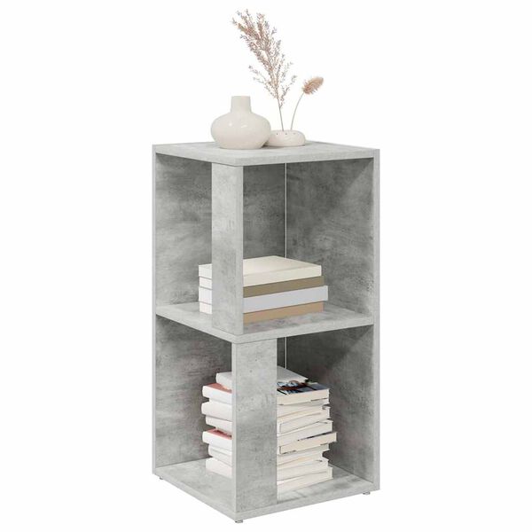 vidaXL Corner Cabinet Concrete Grey 33x33x67 cm Engineered Wood