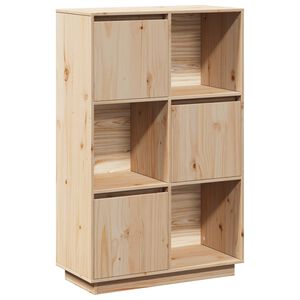 vidaXL Highboard 74x35x117 cm Solid Wood Pine