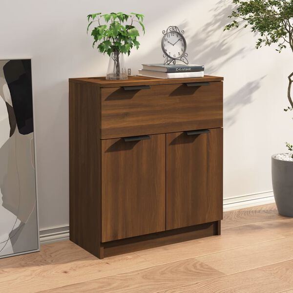 vidaXL Sideboard Brown Oak 60x30x70 cm Engineered Wood