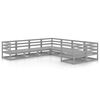 vidaXL 8 Piece Garden Lounge Set Solid Pinewood