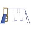 vidaXL Outdoor Playset Impregnated Wood Pine