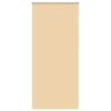 vidaXL Roller blind blackout 104.4x230 cm Fabric Width 100 cm beige