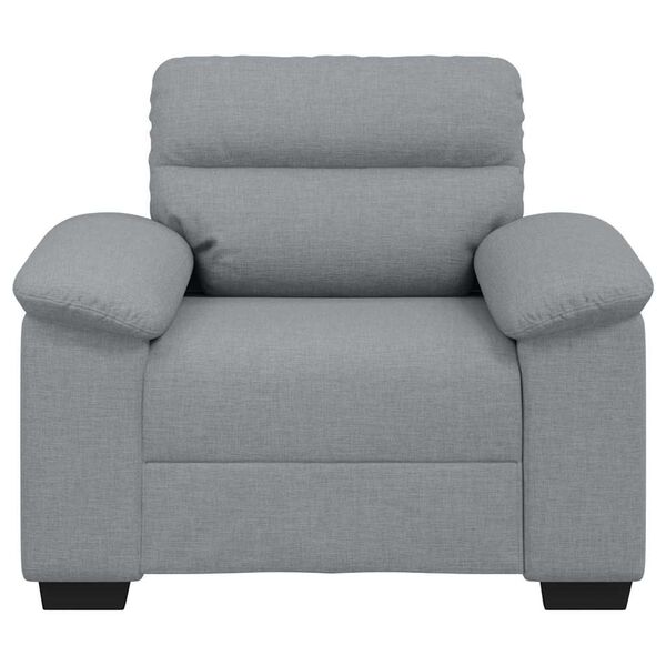 vidaXL Sofa Chair&nbsp;Light Grey 100x81x84 cm Fabric