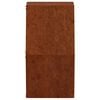vidaXL Wall Planters 2 pcs Rusty Corten Steel 30x10x25 cm