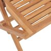 vidaXL Folding Garden Chairs 2 pcs 47x63x90 cm Solid Wood Teak