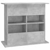 vidaXL Aquarium Stand Concrete Grey 81x36x73 cm Engineered Wood