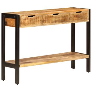 vidaXL Sideboard | Brown | Solid mango wood, powder-coated steel | Medium