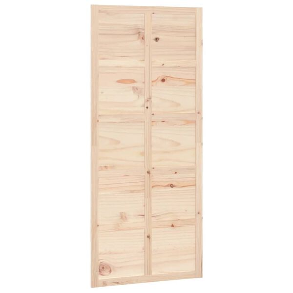vidaXL Barn Door 90x1.8x214 cm Solid Wood Pine