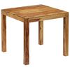 vidaXL Dining Table Solid Acacia Wood 82x80x76 cm