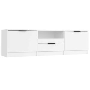 vidaXL TV Cabinet White 140x35x40 cm Engineered Wood