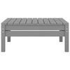 vidaXL 5 Piece Garden Lounge Set Grey Solid Pinewood