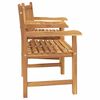 vidaXL Outdoor Chairs Brown 152 x 63 x 89 cm Solid teak wood