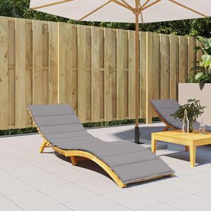 vidaXL Sun lounger cushions Oxford fabric Grey