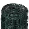 vidaXL Euro Fence Steel 10x1.5 m Green