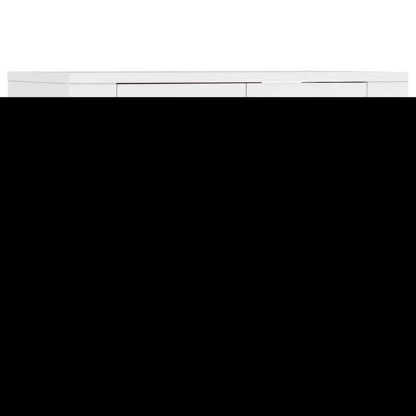 vidaXL Wall-mounted TV Cabinets 2 pcs White 57x34.5x40 cm