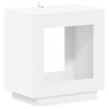vidaXL Side Table White 60 x 40 x 65 cm Engineered Wood