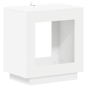 vidaXL Side Table White 60 x 40 x 65 cm Engineered Wood