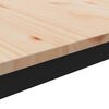 vidaXL Coffee Table Natural 60 x 30 x 36 cm Solid Pine Wood
