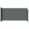 vidaXL Retractable Side Awning Anthracite 100x500 cm