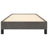 vidaXL Bed Frame without Mattress Dark Grey King Single Velvet