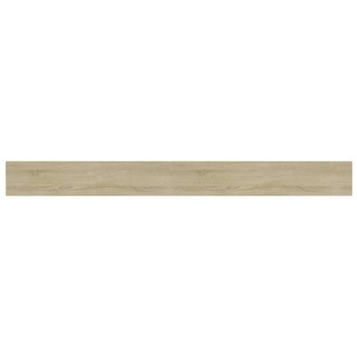 vidaXL Bookshelf Boards 4 pcs Sonoma Oak 100x10x1.5 cm Engineered Wood