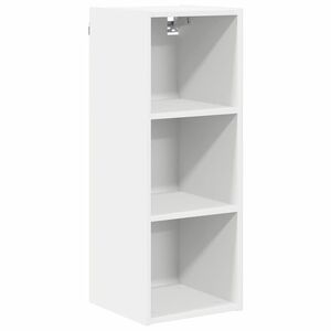 vidaXL Hanging Cabinet Riga White 30 x 29.5 x 80 cm Engineered Wood