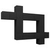 vidaXL Tv Cabinet Set | Set of 10 | Black | Engineered wood | Multiple sizes