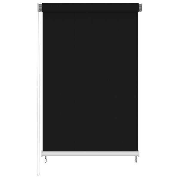vidaXL Outdoor Roller Blind 180x230 cm Black