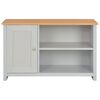 vidaXL TV Cabinet Grey 95x39x58 cm