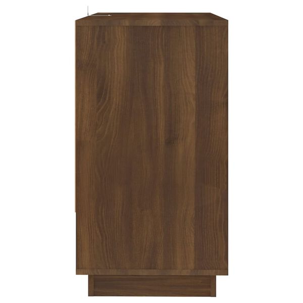 vidaXL Sideboard Brown Oak 70x41x75 cm Engineered Wood