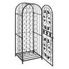 vidaXL Wine Rack for 45 Bottles Metal