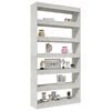 vidaXL Book Cabinet/Room Divider Concrete Grey 100x30x198 cm Engineered wood