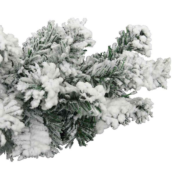 vidaXL Christmas Garland with LEDs&Ball Set Green 20 m PVC