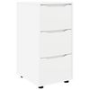 vidaXL Storage Cabinet White 40 x 48 x 81 cm Engineered Wood