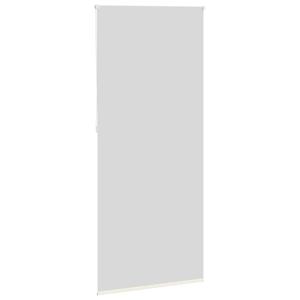 vidaXL Roller blind blackout 124.4x230 cm Fabric Width 120 cm off white