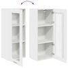 vidaXL Hanging Cabinet White 40 x 31 x 100 cm Engineered Wood