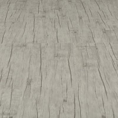 vidaXL Click Floor 3.51 m² 4 mm PVC Oak Washed