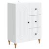 vidaXL Sideboard White 66 x 34.5 x 90 cm Engineered Wood